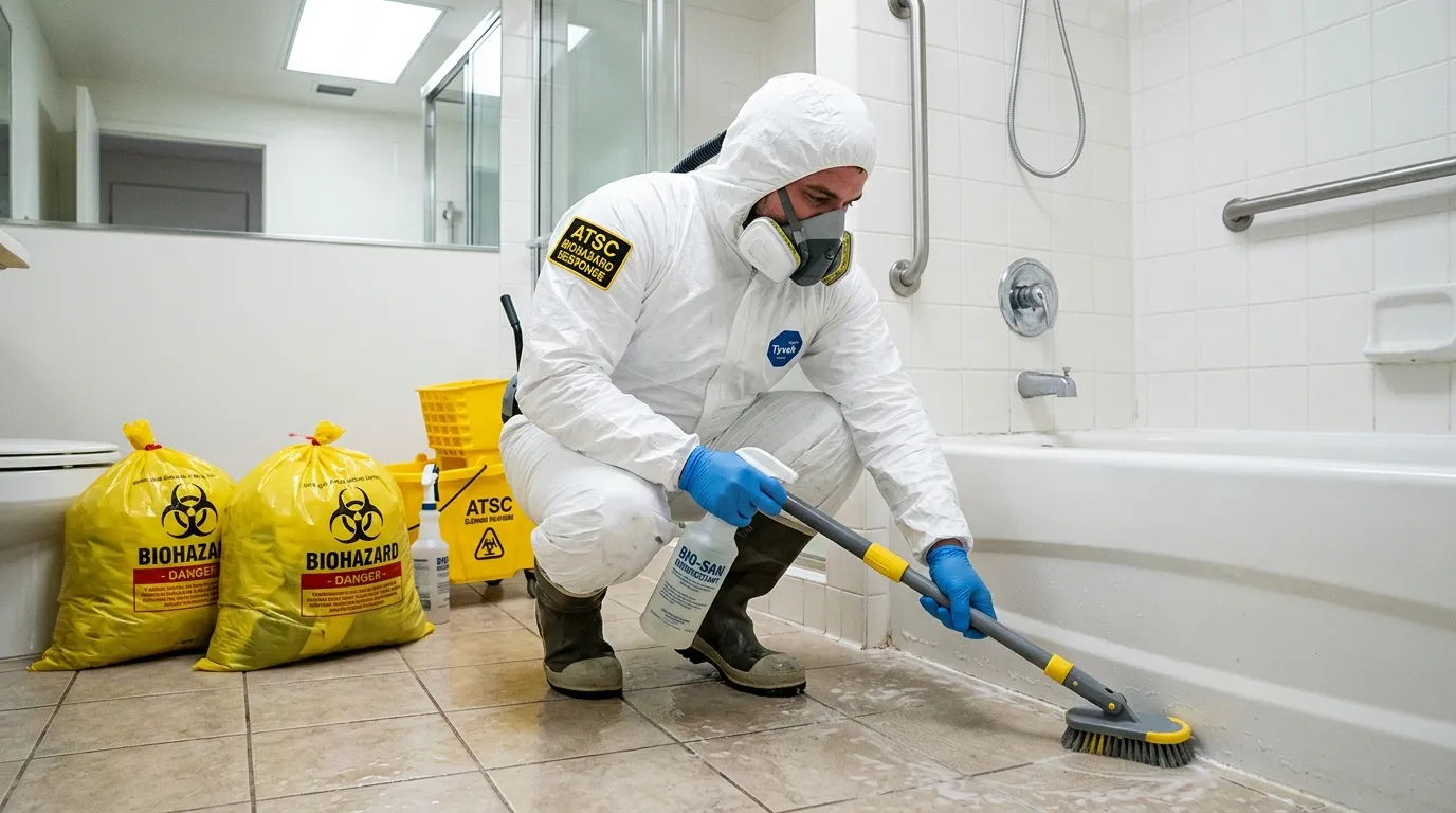 Decontamination equipment deployed for Blood Cleanup in Colusa